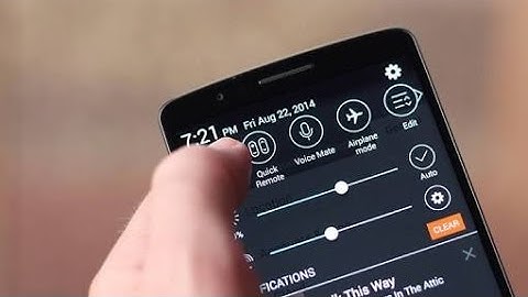 How to change notification panel without root