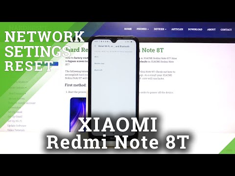 How to Reset Network Settings in XIAOMI Redmi Note 8T – Restore Network Defaults