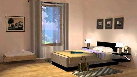 interior rendering in Kerkythea