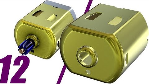 Project 11 |SolidWorks Tutorial| DC motor :12-motor housing finish, vent2