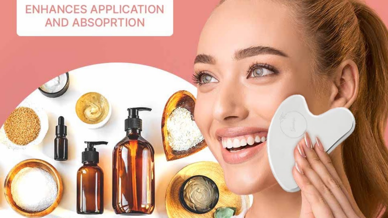 Stainless Steel Gua Sha Facial Tools 💎 | Face Sculpting, Puffiness Reduction & Tension Relief