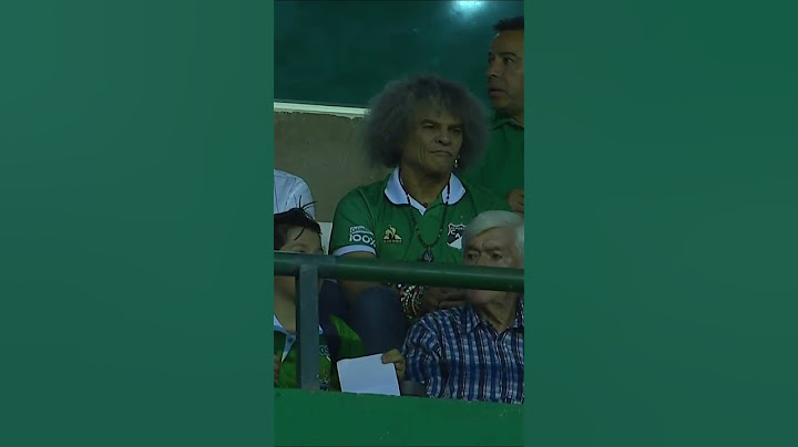 ¡Invitados de lujo! 'Pibe' Valderrama y 'pecoso' Castro asistieron al Cali vs Envigado #shorts