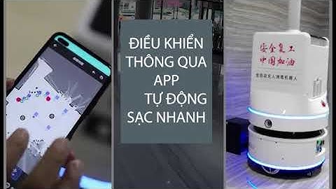 Robot khử khuẩn tự động