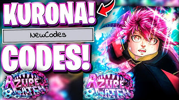 ✨🦈*KURONA SHARKBITE* ALL NEWEST KURONA UPDATE CODES FOR AZURE LATCH | ROBLOX AZURE LATCH CODES