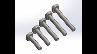 SolidWorks Configurations and design table