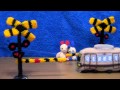 あみぐるみ踏切ムービー【Animation of railroad crossing】