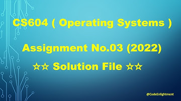 CS 604 Assignment No 03 2022 solution file Fall 2021 #VU, #CS604