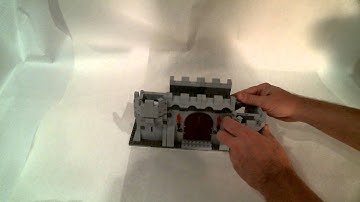 How to Build a small Lego Modular Castle