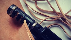 Como hacer una tira de cuero perfecta, explicación paso a paso. Curso básico de cuero. Diy Leather.