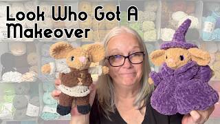 Nibbles The Mouse Gets A Make Over And More Awesome Plushie Makes
