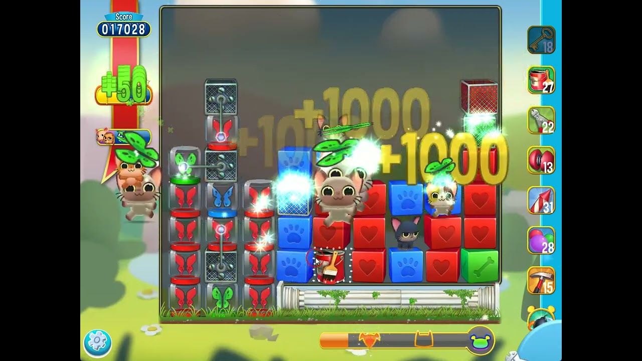 Pet Rescue Saga level 5097 no boosters | PuzzledCubes.site