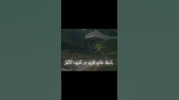 قران كريم للقارئ الشيخ ياسر الدوسري دقيقة قران #قرآن