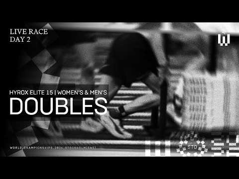 [LIVE] ELITE 15 DOUBLES | HYROX x PUMA World Champs - Day 2