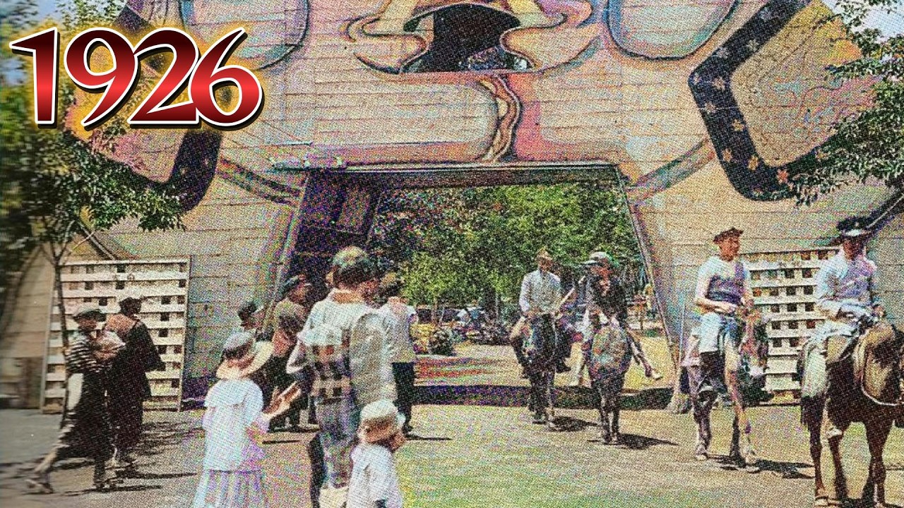 1926年　100年前の遊園地は現在どうなっていますか？