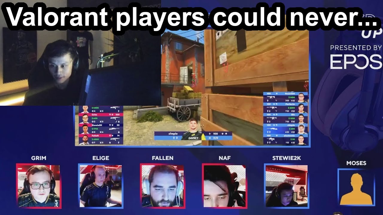 Stewie2K on Difference Between CS and Valorant Players - YouTube