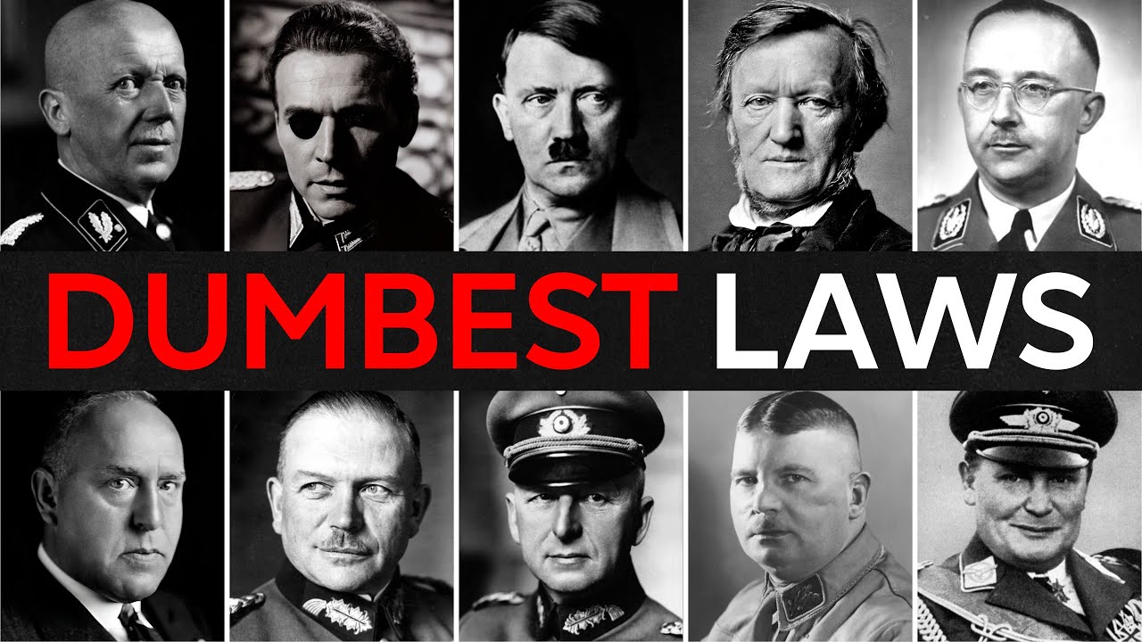 25 Most RIDICULOUS Nazi Laws You Never Learned About
