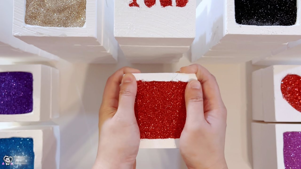 Gym Chalk ASMR | 40+ White&Glitter Bombs🤩&Super Crispy | Crush | Oddly Satisfying | Sleep Aid