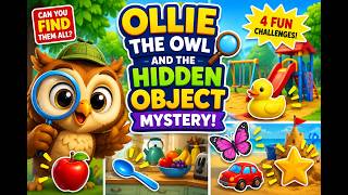 🦉 Can you help Ollie the Owl solve today's Hidden Object Mystery? 👀🔍