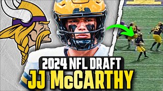 JJ McCarthy Highlights 🟣 Welcome to the Minnesota Vikings