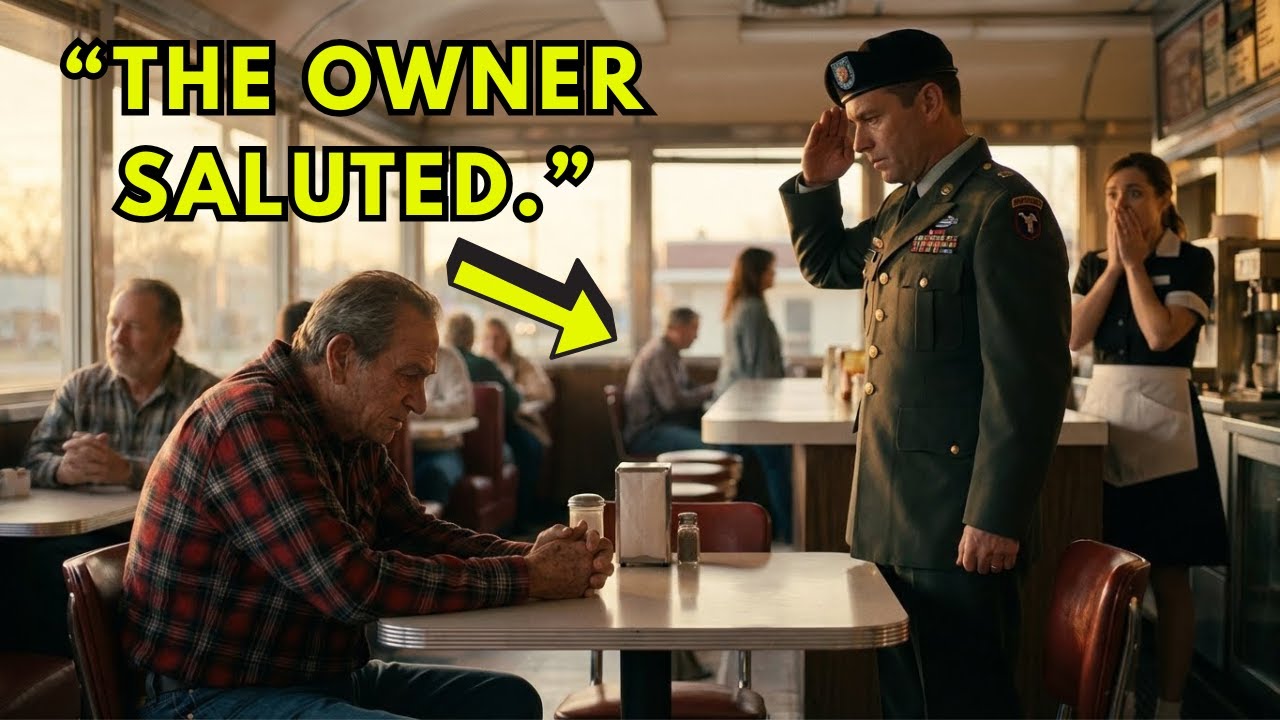 The Waitress Asked if He Could Afford the Bill — The Owner Came Out and Saluted