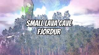 SMALL LAVA CAVE FJORDUR I ARK PVP #lazy 