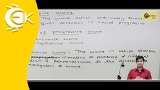 Learn Basic Physics Video Tutorials Online | Progressive Wave | Ekeeda.com