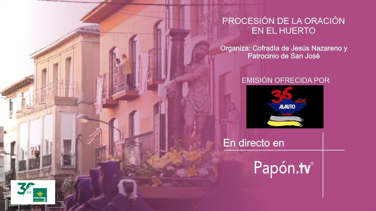 🔴📡 [DIRECTO] PROCESIÓN ORACIÓN EN EL HUERTO - SAHAGÚN 2025