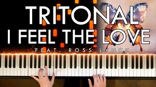 Tritonal  I Feel The Love feat Ross Lynch piano Cover  Sheet 