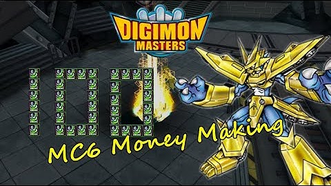 【Digimon Masters】Money Making: Monster Card 6
