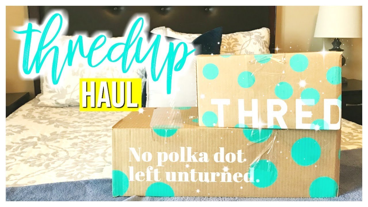 👚 THRIFT CLOTHING HAUL & TRY-ON | THREDUP HAUL 2018 👖