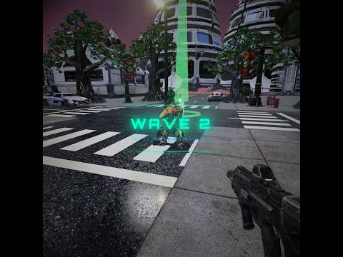 UFO Shooter v1 vs v2 - Agents Upgrading Graphics