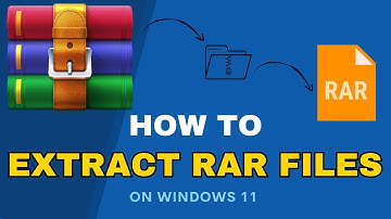How to Extract RAR Files on Windows 11/10 - Open RAR Files and Compress