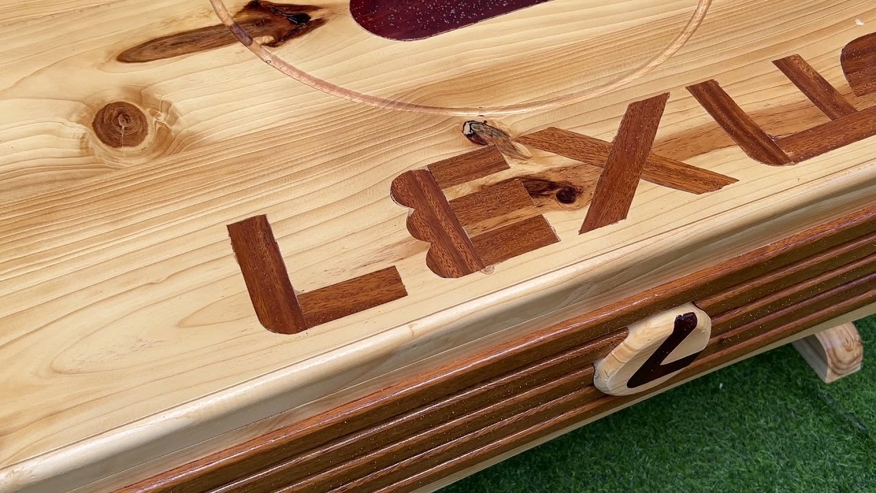 Unique Table With Symbolic Meaning Of Lexus // Creative Woodworking Project YouTube