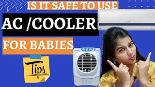 Are AC And Cooler Safe For Newborn/Babies/Infants|Precautions|Summer Care Tips| Channel MTCD