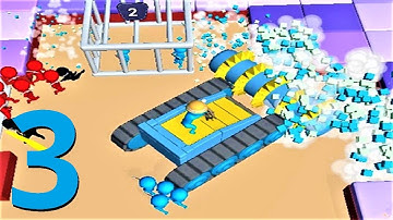 ⛏️ Escape Digger 3D 🔫 GAMEPLAY Part 3 Levels 17-22 (Android, iOS)