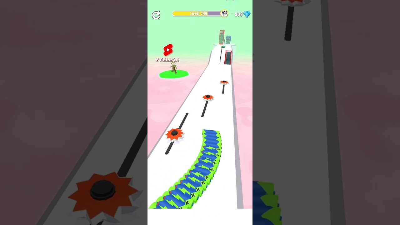 TOP TRENDING ANDROID GAMES | BATTERY RUN GAMEPLAY PART 209