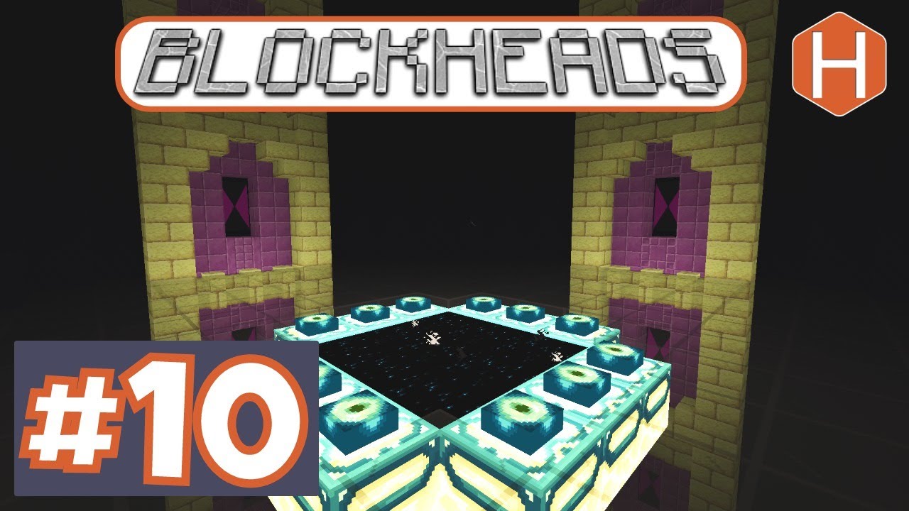 How to Build an End Portal Room In Survival Minecraft! Blockheads