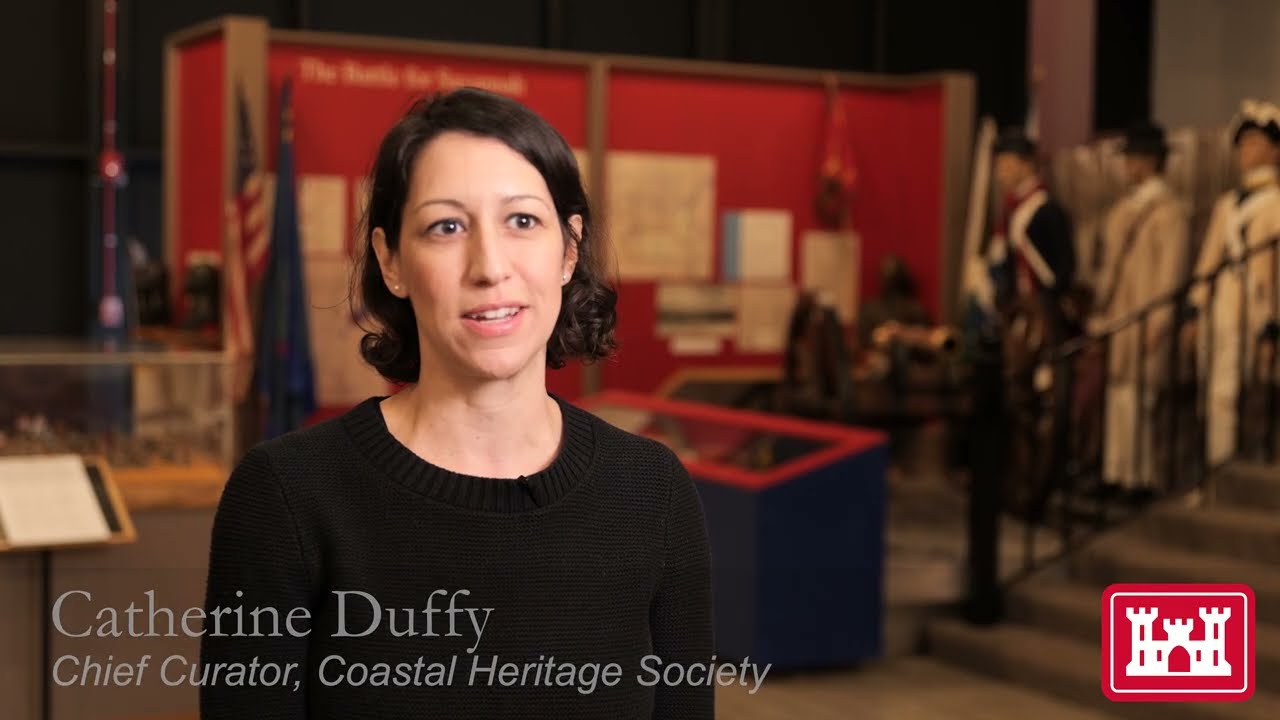 Пушки времён Войны за независимость, найденные в Саванна-Ривер во время проекта расширения