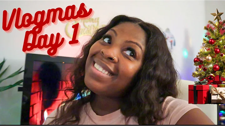 Vlogmas Day 1| Decorate With Me | Dollar Tree Shopping | Pregnant for Christmas