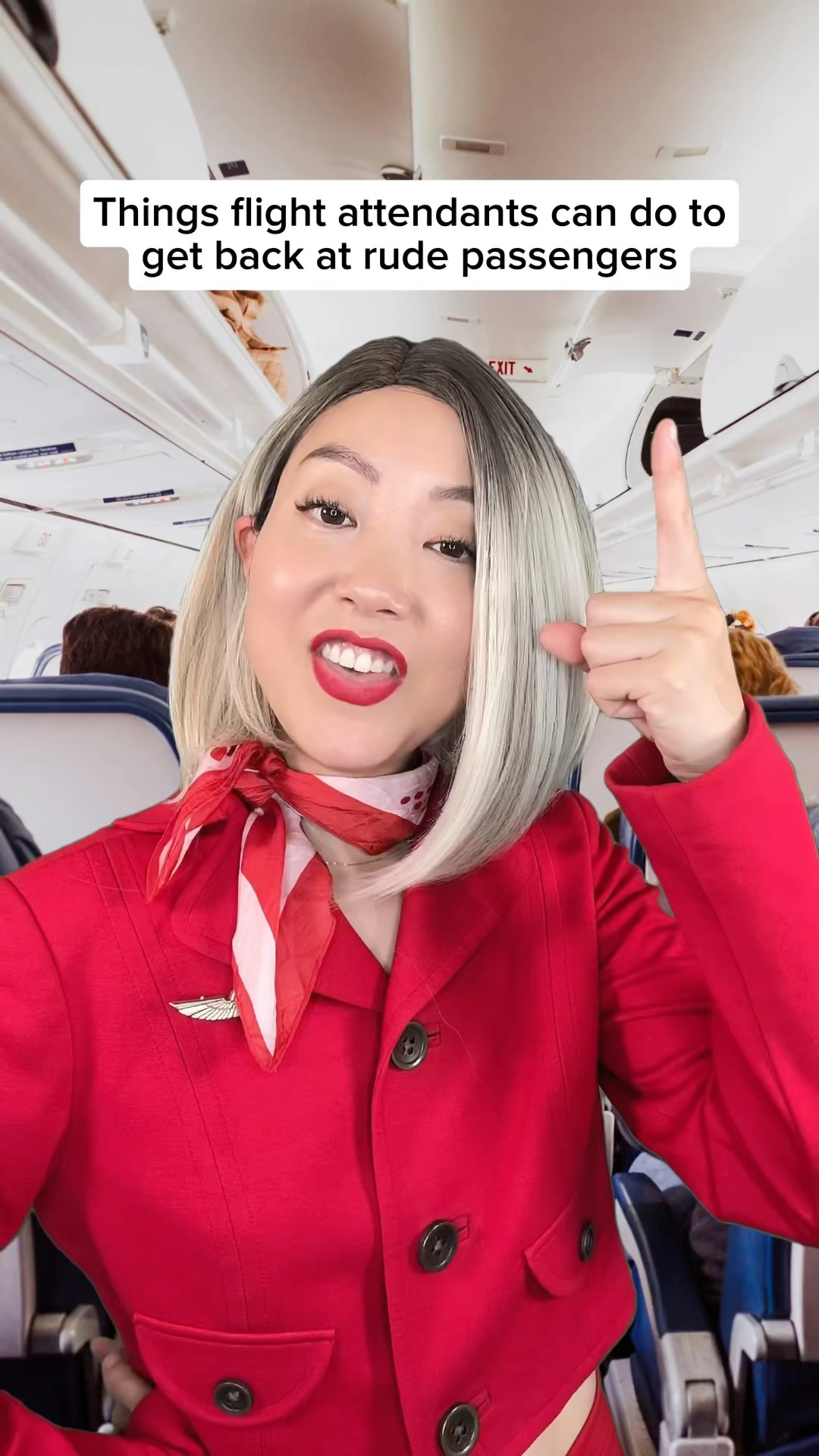 Rude passengers should beware of the consequences for their actions ?