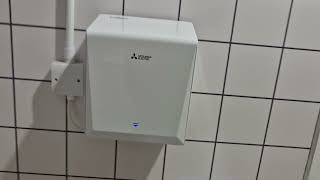 Mitsubishi Jet Towel Smart (u02) Hand Dryer @ Sainsbury's 🚼, White Rose Shopping Centre, Leeds