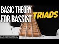 Basic Bass Theory | How to Play Triads | Daric Bennett's Bass Lessons