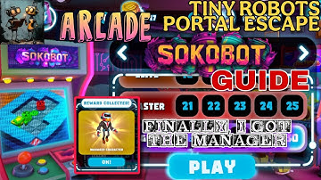Tiny Robots Portal Escape Arcade Sokobot Guide - Complete Guide (Newbie to Legend)
