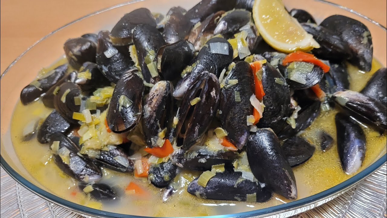 #طريقة #تحضير #فواكه_البحر #محار#بلح البحر#شوربة لذيذةةةة بشكل لا يقاوم#جربوها وادعولي