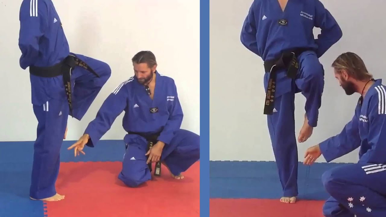 Tae Kwon Do Crane Stance YouTube