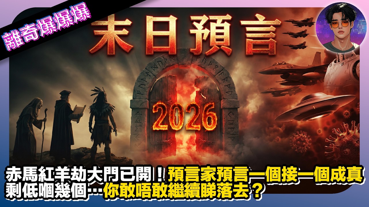 【離奇爆爆爆】赤馬紅羊劫大門已開｜預言家嘅預言一個接一個成真，剩低嗰幾個…你敢唔敢繼續睇落去？｜娛樂爆爆爆2.0