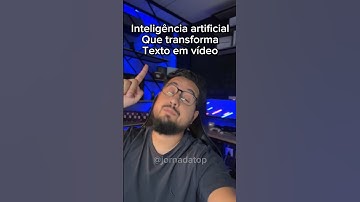 Texto em vídeo com esta IA #chatgpt #dicas #inteligenciaartificial #tecnologia #ia