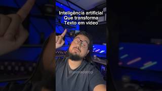 Texto em vídeo com esta IA #chatgpt #dicas #inteligenciaartificial #tecnologia #ia screenshot 1