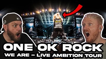 ONE OK ROCK - We are [AMBITIONS JAPAN DOME TOUR] - The Sound Check Metal Vocalists React