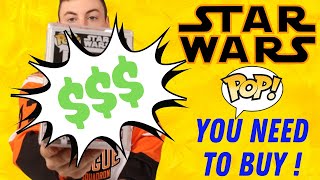 Star Wars Funko Pops You NEED To Buy Before They Become Grails! Plus a HUGE GRAIL!
